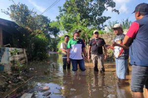 Banjir di Kota Tangerang Mulai Surut