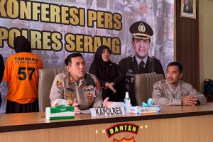 Pelaku Pembuang Bayi Ditangkap Polres Serang