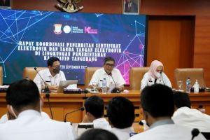Diskominfo Kabupaten Tangerang Sosialisasi TTE