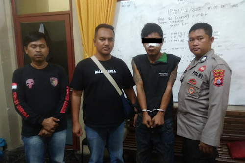 Pelaku Bobol Rumah Diringkus Polsek Rangkasbitung