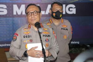 Polri Pastikan Tindak Tegas Pelaku Anarkis Di Luar Stadion Kanjuruhan