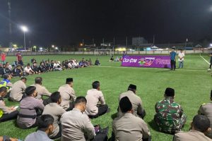 Hari Jadi Persita Kapolresta Tangerang Doakan Korban Tragedi Kanjuruhan
