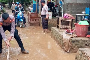 Polres Lebak Pasang Tenda Posko Penanggulangan Bencana