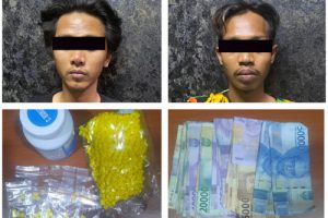 Polresta Serang Kota Amankan Dua Pemuda Pengedar Obat Keras