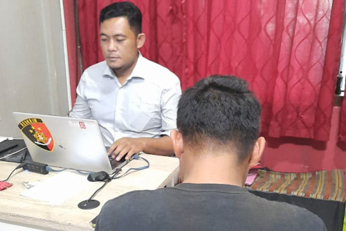 Cabuli Anak Sambung VH Diamankan Polres Cilegon