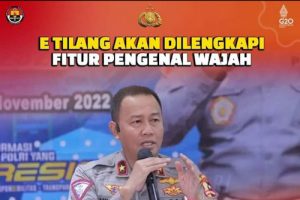 E Tilang Akan Dilengkapi Fitur Pengenal Wajah