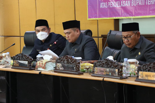 Wabup Tangerang Tanggapi Tiga Raperda Inisiatif