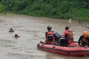 Pencarian Korban Tenggelam Di Sungai Cimanceuri Dihentikan Sementara