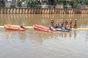 Tim SAR Lanjutkan Pencarian Korban Tenggelam Di Kanal Barat
