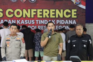 10 Remaja Diduga Akan Tawuran Jadi Tersangka