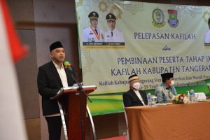Zaki Lepas Kafilah MTQ Kabupaten Tangerang Ke MTQ Provinsi