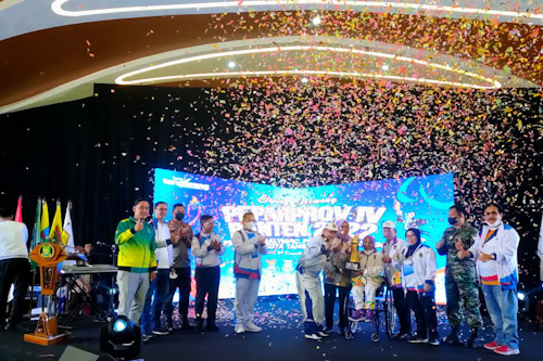 Raih 48 Emas Kontingen Kabupaten Tangerang Juara Umum Peparprov IV Banten