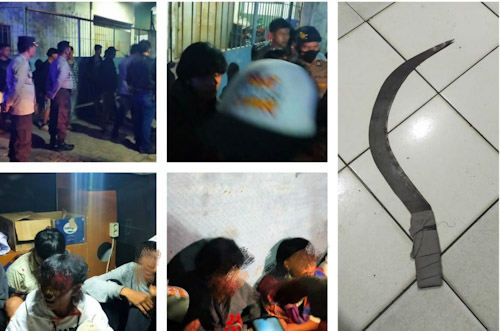Polisi dan Warga Amankan Empat ABG Bawa Celurit Hendak Tawuran di Cipondoh