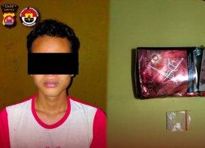 Miliki Sabu SP Diciduk Satresnarkoba Polres Lebak