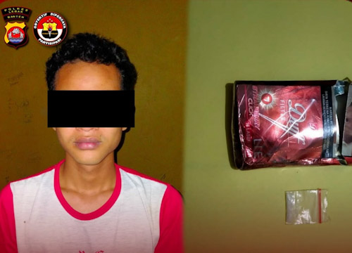 Miliki Sabu SP Diciduk Satresnarkoba Polres Lebak