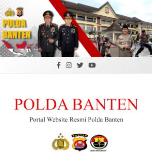 Bidhumas Polda Banten Launching Website