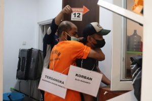 Rekontruksi Pembunuhan Wanita Bertato Kupu-kupu Lakukan 46 Adegan