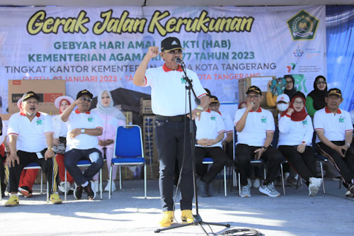Wakil Wali Kota Tangerang Hadiri Peringatan HAB
