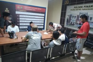 Gegara Kenalpot Bising Empat Warga Pinang Didamaikan Polisi