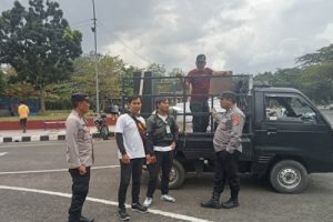 Kapolsek Tigaraksa Minta Jajaran Amankan Unjuk Rasa Secara Humanis