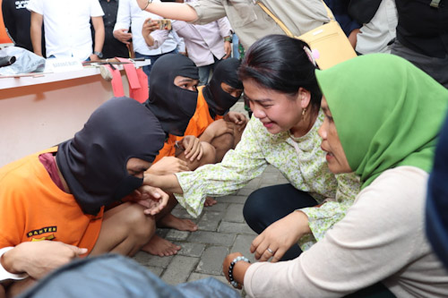 Delapan Berandalan Motor Dibekuk Polsek Panongan Sempat Tabrak Petugas