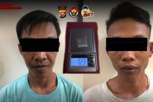 Edarkan Sabu, Dua Pemuda Diamankan Satresnarkoba Polres Lebak