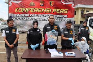 Satreskrim Polres Pandeglang Ungkap Motif Pembunuhan Bayi Oleh Ibu Kandung