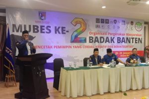 Mubes Ke- 2 Ormas Badak Banten Lahirkan Pemimpin yang Cerdas