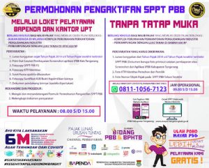 Aktivasi SPPT PBB 2023 di Kabupaten Tangerang Dimulai 13 Februari
