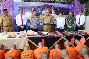 Selama Januari, Polresta Tangerang Tangkap 18 Orang Terkait Narkoba
