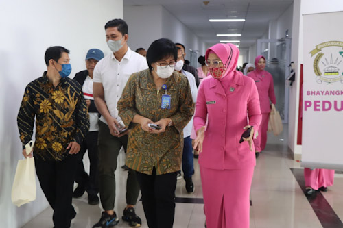 Peduli Kesehatan, Bhayangkari Metro Tangerang Kota Baksos Kesehatan