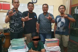 Satreskrim Polsek Rangkasbitung Amankan Pembobol Sekolah