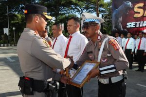 Berkinerja Baik, 32 Personel Polresta Tangerang Raih Penghargaan