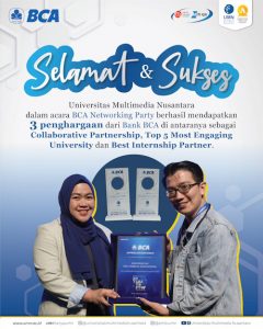 UMN Mendapatkan Tiga Penghargaan dari Bank BCA