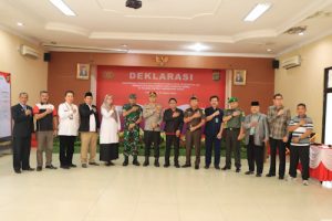 Polres Metro Tangerang Kota Deklarasi ZI WBK Bersama Forkopimda dan Masyarakat