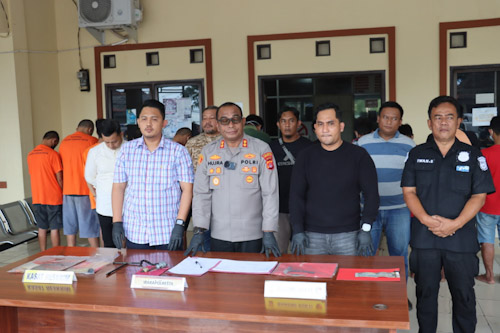 Polresta Serang Kota Tangkap Pelaku Pencuri Pakaian
