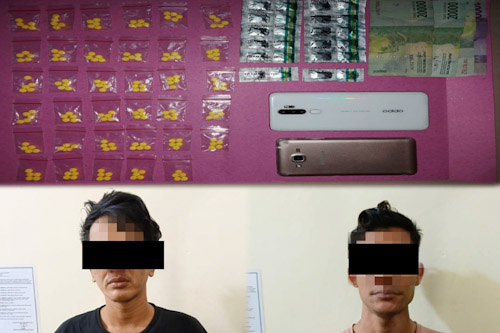 Edarkan Obat Tanpa Izin, Dua Pelaku Diringkus Satresnarkoba Polres Lebak