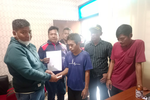 Bhabinkamtibmas Polsek Rajeg Lakukan Problem Solving Perseteruan Warga