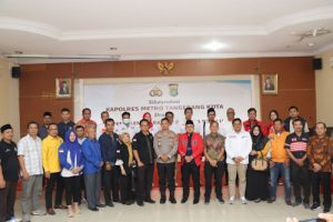 Antisipasi Kerawanan Pemilu 2024, Kapolres Metro Tangerang Kota Silaturahmi Bersama Penyelenggara dan Peserta Pemilu