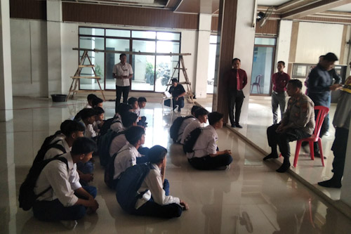 Hendak Tawuran Belasan Pelajar SMP Diamankan Polsek Cikupa