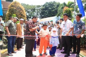 Kelurahan Nusa Jaya Manfaatkan Lahan Terbuka Jadi Ramah Anak 