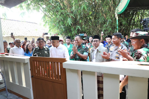 Bupati Tangerang dan Danrem Resmikan Rumah Layak Huni