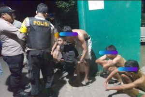 Polsek Cibeber Amankan Pelaku Tawuran