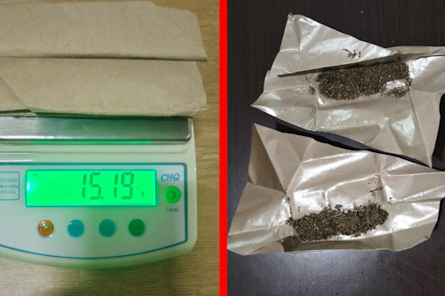 Miliki Ganja Seorang Pemuda Ditangkap Satresnarkoba Polres Pandeglang