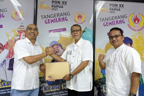 Eka Wibayu Bakal Calon Tunggal Ketua KONI Kabupaten Tangerang