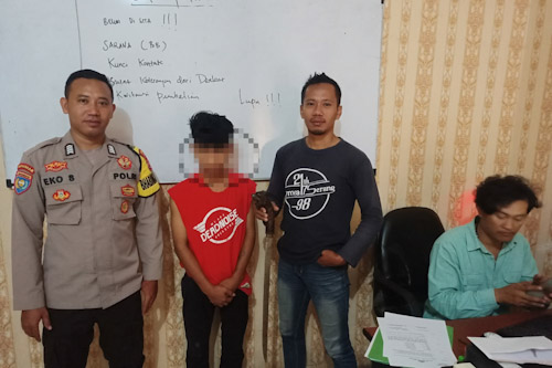 Niat Perang Sarung dan Bawa Golok, Seorang Remaja Diamankan Polsek Petir