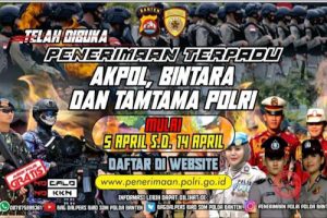 Polda Banten Buka Penerimaan Terpadu Akpol, Bintara dan Tamtama Polri