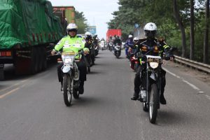 Jelang Arus Mudik, Ditlantas Polda Banten dan Polresta Tangerang Cek Jalur Arteri