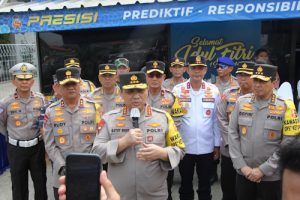 Wakapolri Tinjau Pelabuhan Merak
