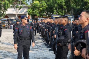 Brimob Polda Banten Siap Amankan Jalur Mudik